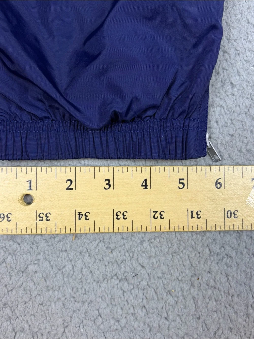 Vintage Y2K Nike Joggers Pants XLT Tall Blue Baggy Sweatpants Ankle Zips